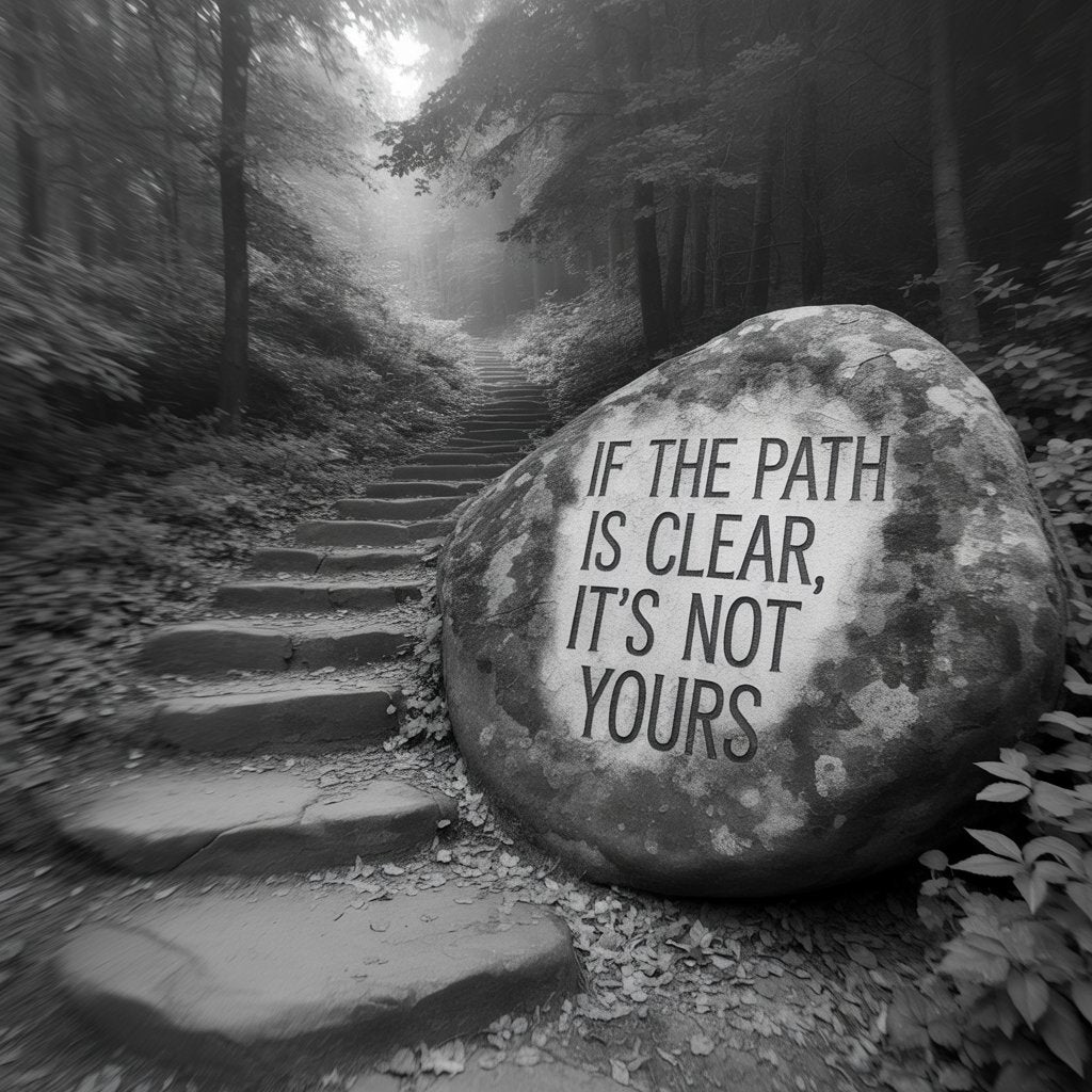 If The Path Is Clear, It’s Not Yours - The Missing Company
