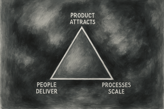 Product. People. Process. Your Product Isn’t Your Business. - The Missing Company